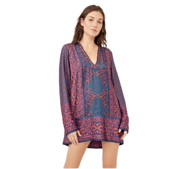Free People Meadow Mod Mini Dress- - Picture 2 of 4